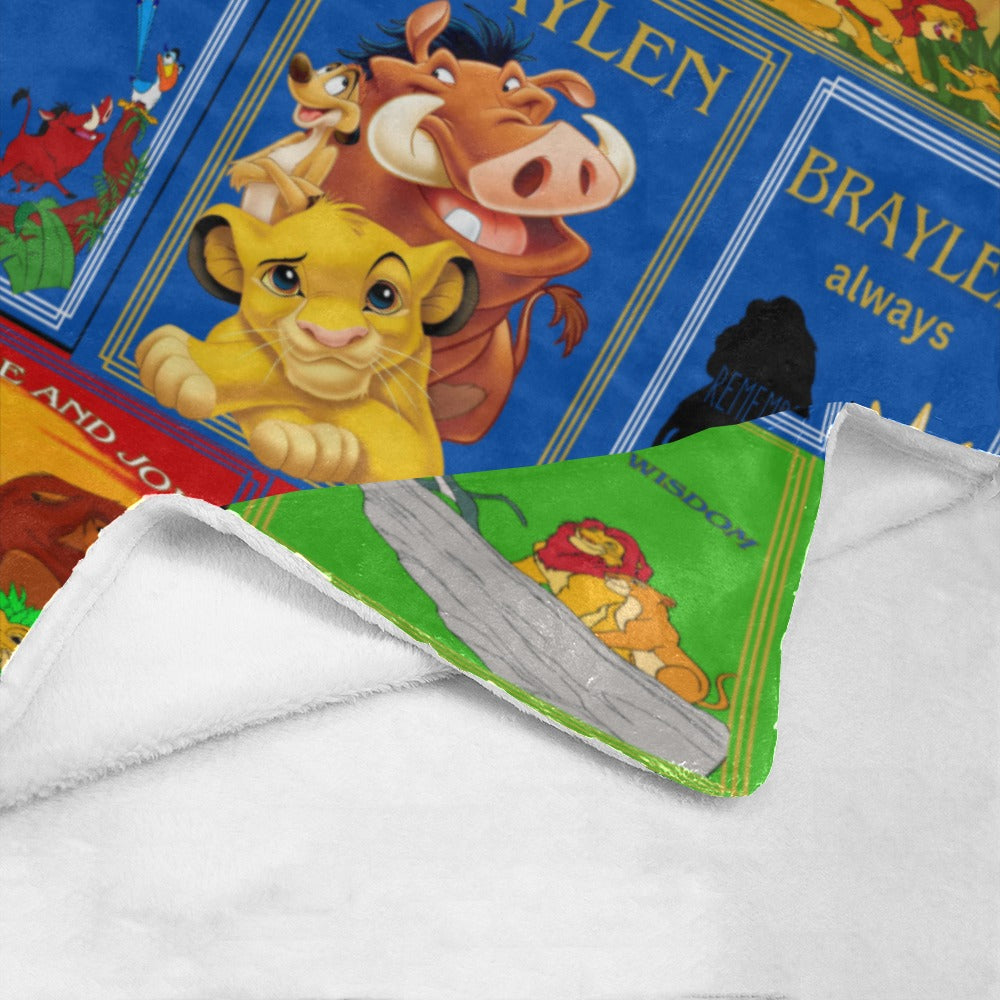 Customized Personalized Affirmation Blanket