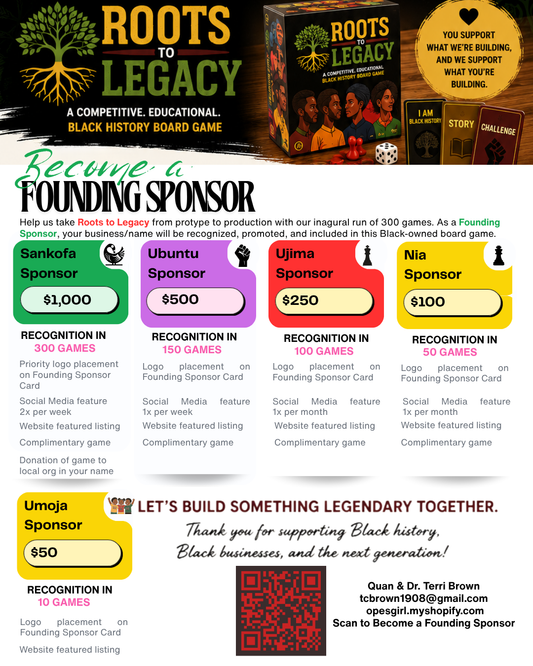 Umoja Sponsor | $50 Founding Sponsorship