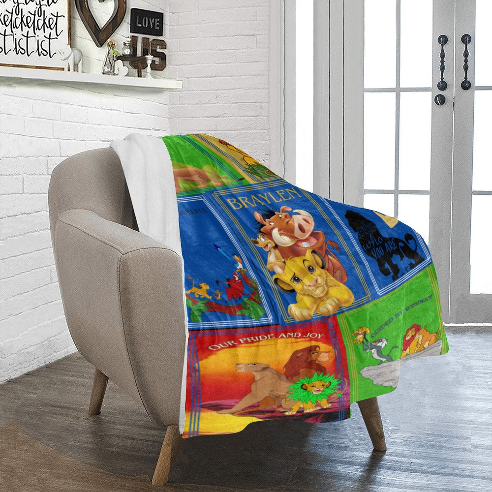 Customized Personalized Affirmation Blanket
